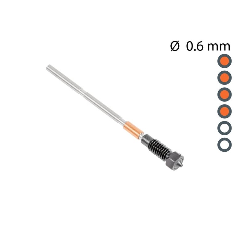 Dysza Prusa Nozzle ObXidian 0.6 mm - Oryginalna Prusa MK4/XL