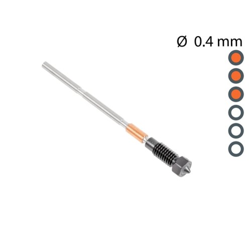 Prusa Nozzle ObXidian 0.4 mm - Dysza Nextruder MK4 XL