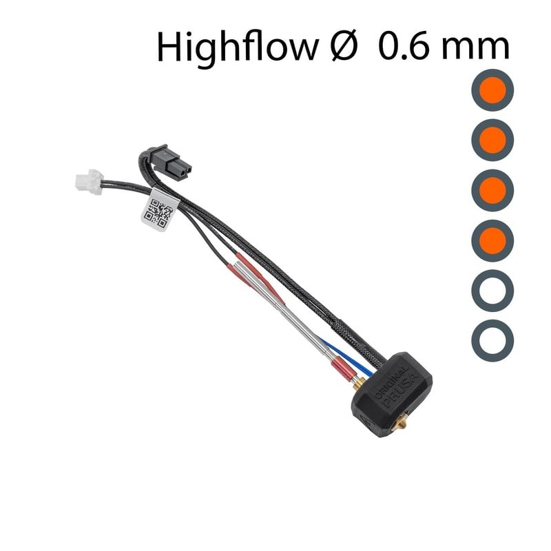 Nextruder Hotend Brass High Flow 0.60 mm | Sklep