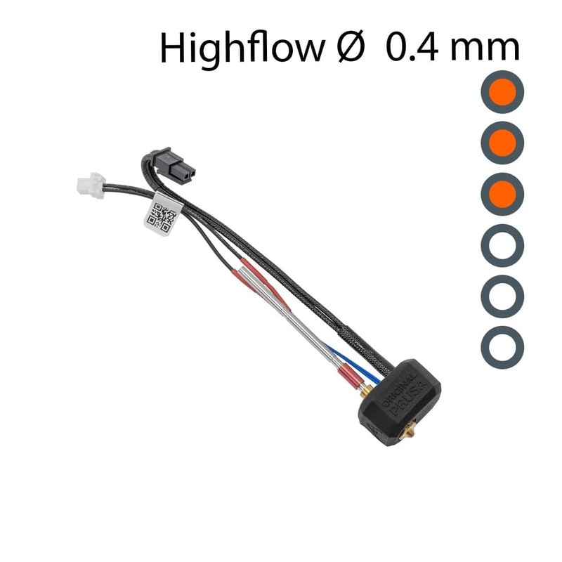 Nextruder Hotend Brass High Flow 0.40 mm | Prusa MK4/XL
