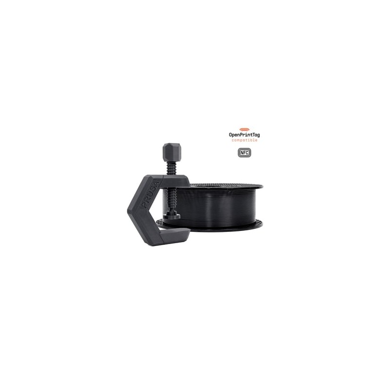 Prusament PETG Matte Black 1kg (NFC) - Sklep 3D