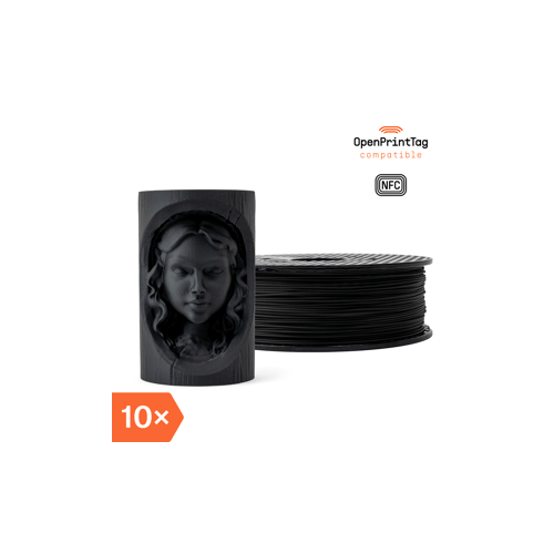 Prusament Woodfill Charcoal Black 10x 1kg