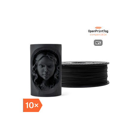 Prusament Woodfill Charcoal Black 10x 1kg