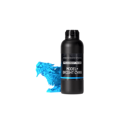 Prusament Resin Model+ Bright Cyan 1kg - Żywica 3D