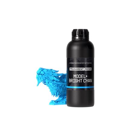 Prusament Resin Model+ Bright Cyan 1kg - Żywica 3D