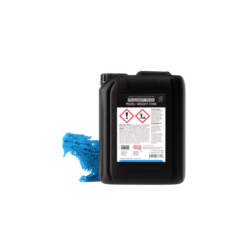 Prusament Resin Model+ Bright Cyan 5kg | Żywica SLA