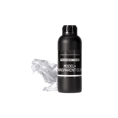 Prusament Resin Model+ Transparent Clear 1kg | Prusa