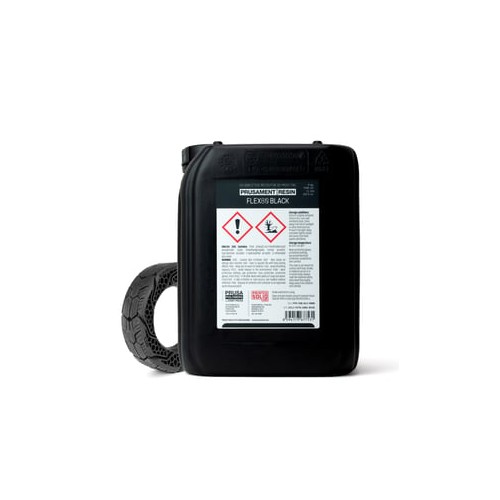 Prusament Resin Flex80 Black 5kg | Elastyczna Żywica