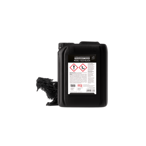 Prusament Resin Model+ Rich Black 5kg | Żywica UV