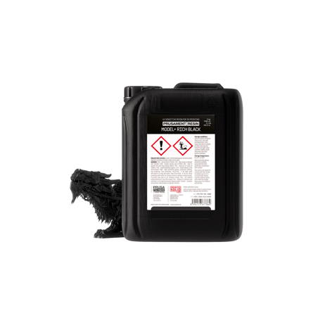 Prusament Resin Model+ Rich Black 5kg | Żywica UV