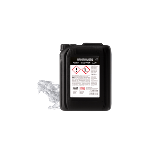 Prusament Resin Model+ Transparent Clear 5kg | Prusa