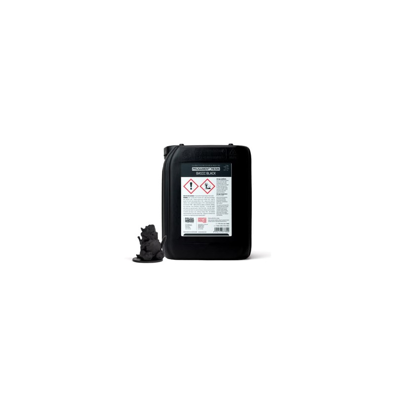 Prusament Resin Basic Black 5kg - Profesjonalna Żywica