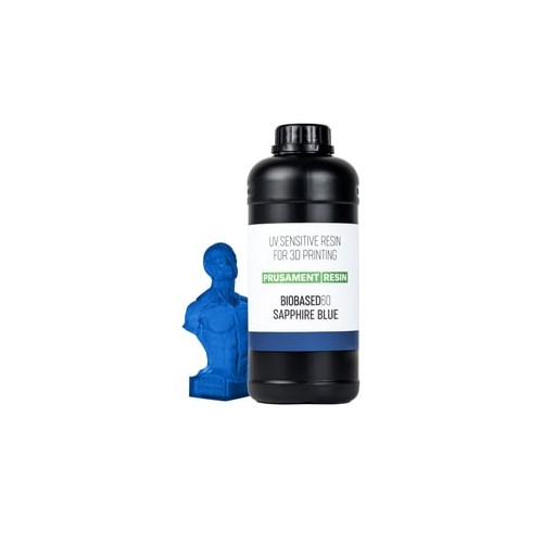 Prusament Resin BioBased60 Sapphire Blue 1kg | Prusa