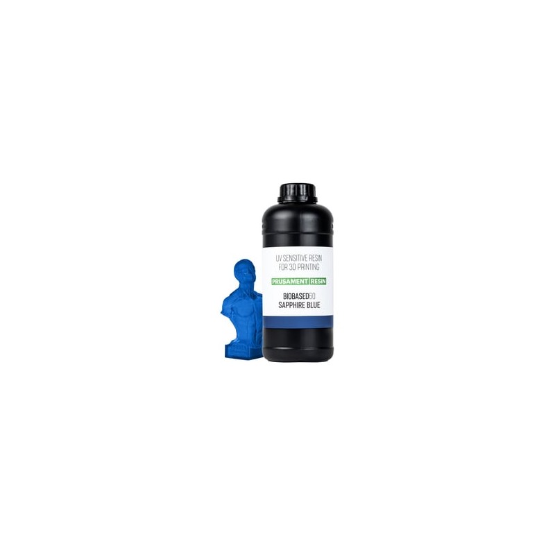 Prusament Resin BioBased60 Sapphire Blue 1kg | Prusa