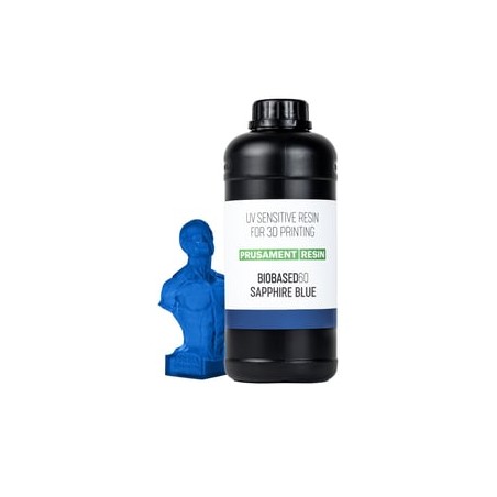 Prusament Resin BioBased60 Sapphire Blue 1kg | Prusa