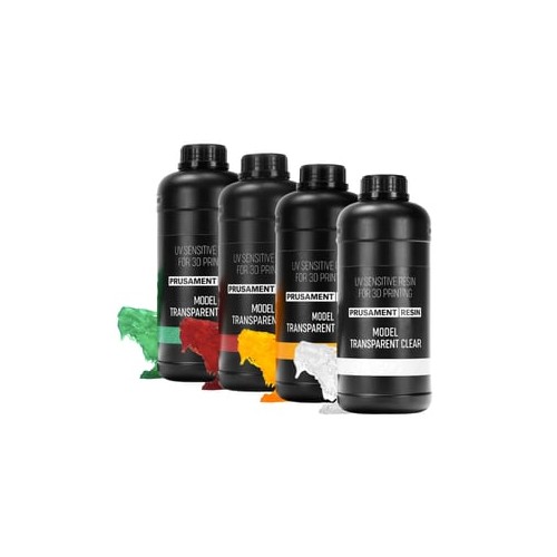 Prusament Resin Transparent Bundle 3+1 | Sklep