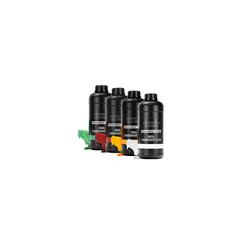 Prusament Resin Transparent Bundle 3+1 | Sklep