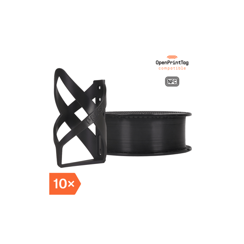 Prusament ASA Jet Black 800g (NFC) - Multipack 10 pcs