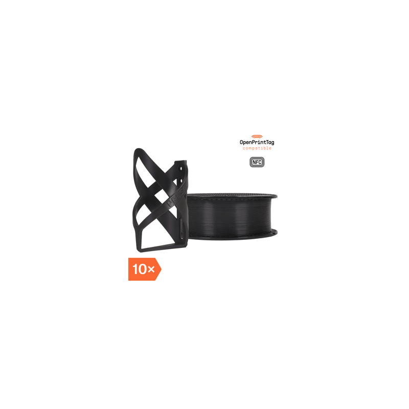 Prusament ASA Jet Black 800g (NFC) - Multipack 10 pcs