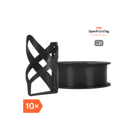 Prusament ASA Jet Black 800g (NFC) - Multipack 10 pcs
