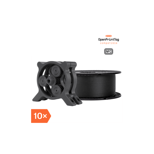 Prusament PA11 Carbon Fiber Black 800g (NFC) - Multipack 10 pcs