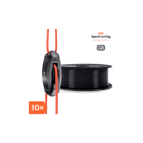 Prusament PC Blend Jet Black 900g (NFC) - Multipack 10 pcs