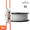 Prusament PC Blend Light Grey 900g (NFC) - Multipack 10 pcs