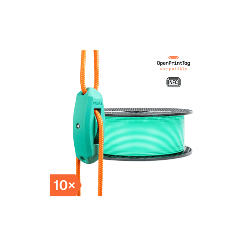 Prusament PC Blend Prusa Pro Green 900g (NFC) - Multipack 10 pcs
