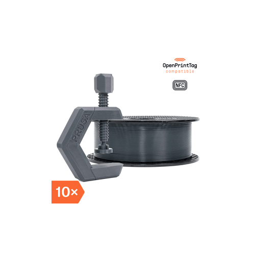 Prusament PETG Anthracite Grey 1kg (NFC) - Multipack 10 szt.