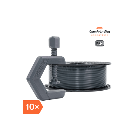 Prusament PETG Anthracite Grey 1kg (NFC) - Multipack 10 szt.