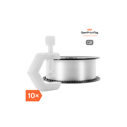 Prusament PETG Clear 1kg (NFC) - Multipack 10 szt.