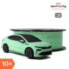 Prusament PETG Electric Green 1kg (NFC) - Multipack 10 szt.