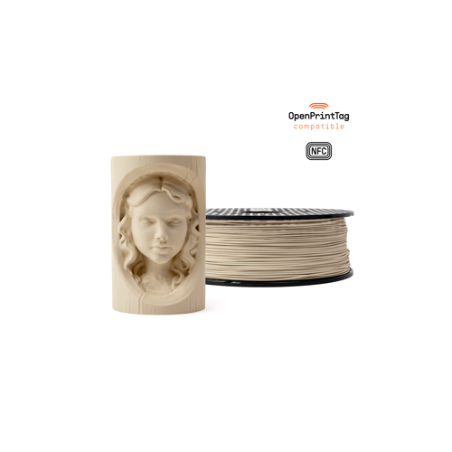 Prusament Woodfill Birch White 1kg (NFC)