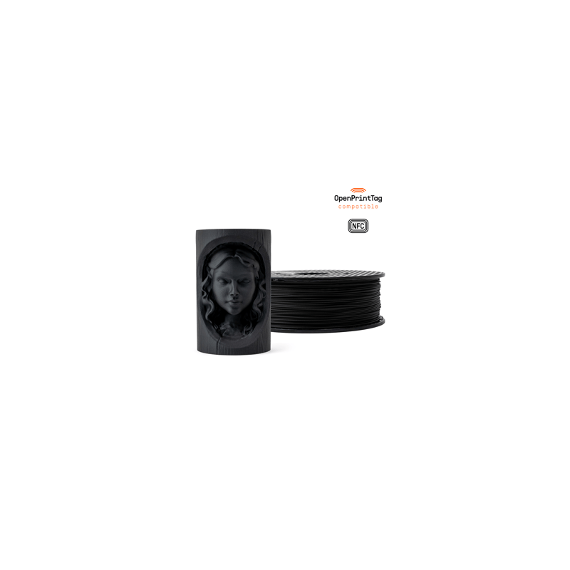 Prusament Woodfill Charcoal Black 1kg (NFC)