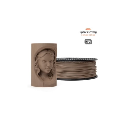 Prusament Woodfill Pastel Brown 1kg (NFC)
