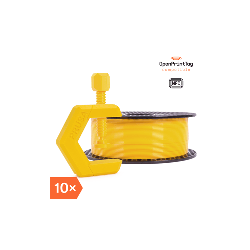 Prusament PETG Mango Yellow 1kg (NFC) - Multipack 10 szt.