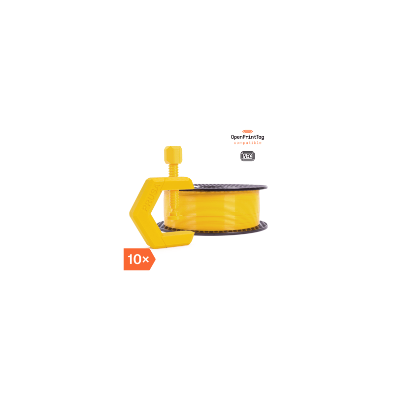 Prusament PETG Mango Yellow 1kg (NFC) - Multipack 10 szt.