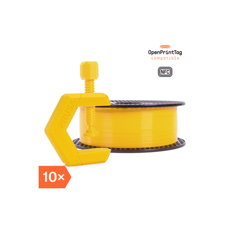 Prusament PETG Mango Yellow 1kg (NFC) - Multipack 10 szt.