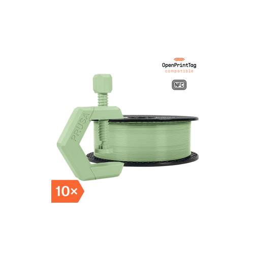 Prusament PETG Pistachio Green 1kg (NFC) - Multipack 10 szt.