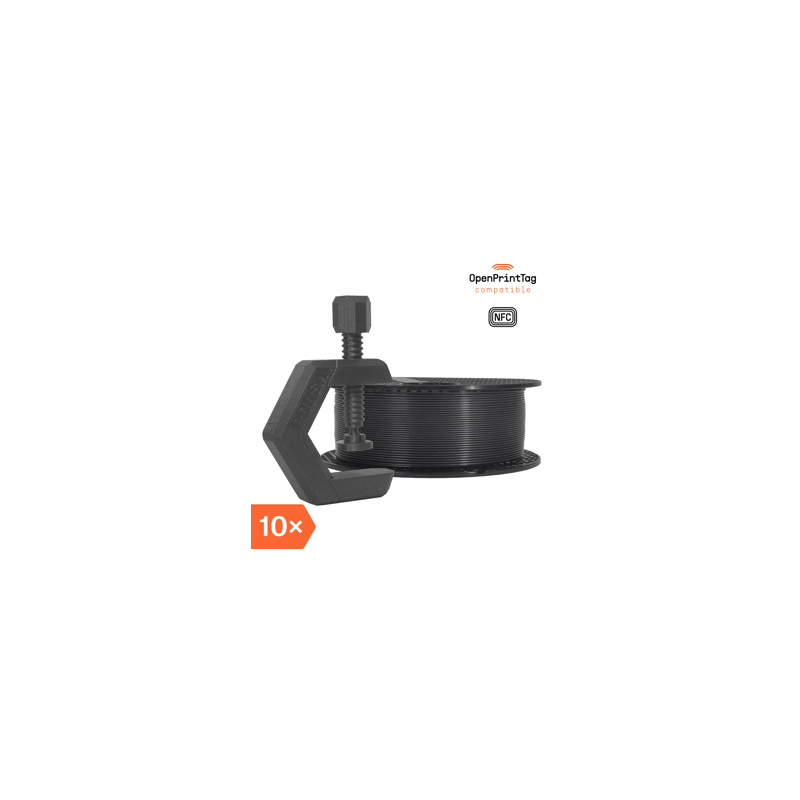 Prusament PETG Prusa Galaxy Black 1kg (NFC) - Multipack 10 szt.