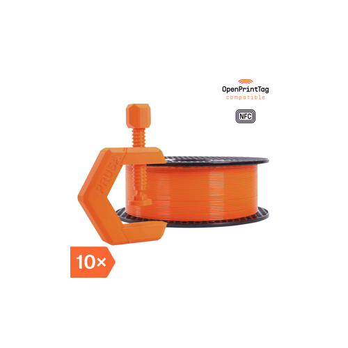 Prusament PETG Prusa Orange 1kg (NFC) - Multipack 10 szt.