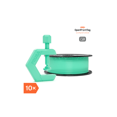 Prusament PETG Prusa Pro Green 1kg (NFC) - Multipack 10 szt.