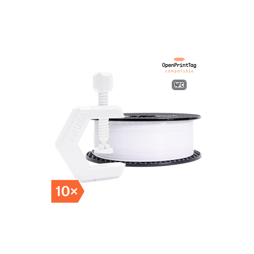 Prusament PETG Signal White 1kg (NFC) - Multipack 10 szt.