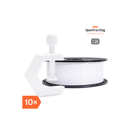 Prusament PETG Signal White 1kg (NFC) - Multipack 10 szt.