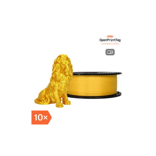 Prusament PLA Blend Oh My Gold 1kg (NFC) - Multipack 10 pcs