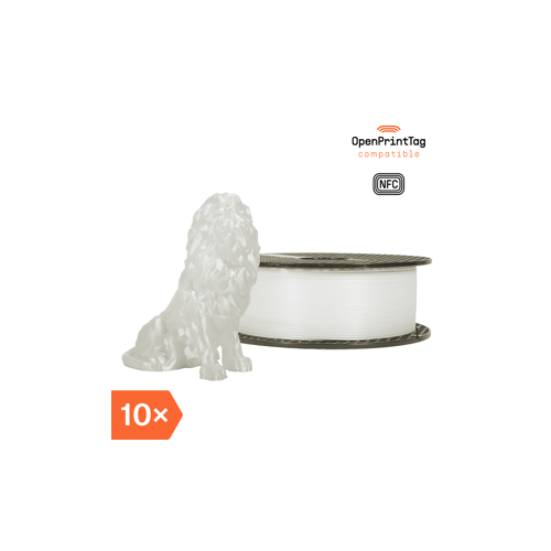 Prusament PLA Blend Pearl White 1kg (NFC) - Multipack 10 pcs