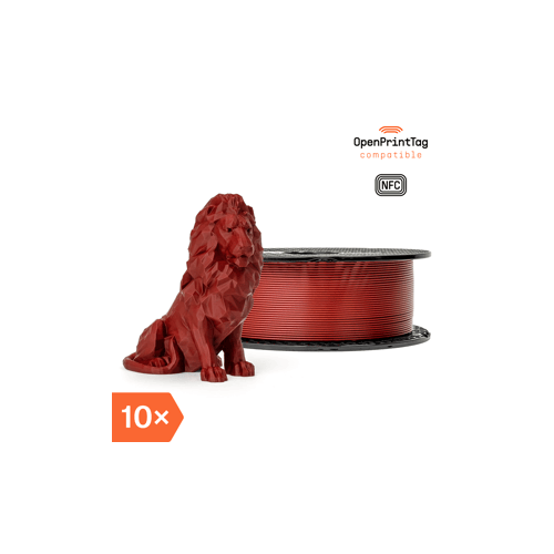 Prusament PLA Blood Red 1kg (NFC) - Multipack 10 pcs