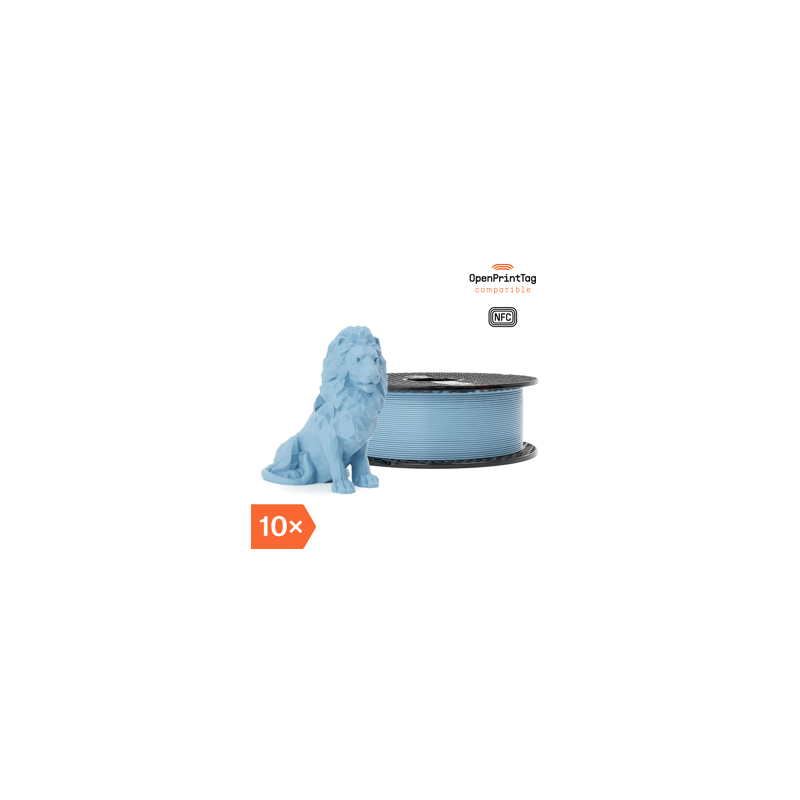 Prusament PLA Chalky Blue 1kg (NFC) - Multipack 10 pcs