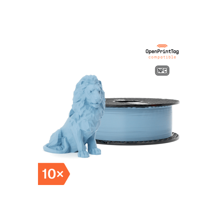 Prusament PLA Chalky Blue 1kg (NFC) - Multipack 10 pcs