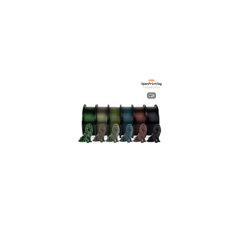 Prusament PLA Dark Bundle 5+1 FREE
